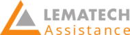 Logo texte LEMATECH Assistance